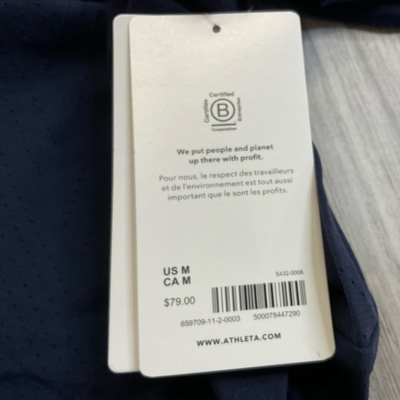 NWT Athleta in motion top - Picture 6 of 6